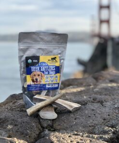 Alternative view of Bullysticks Organic Antlers for Dogs, Natural Elk Antlers for Dogs, Nutritious, Long Lasting Chews, USDA Approved (1 Pound of 4"-5" Chews) 1 Pound 4"-5" Chews