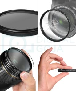 72MM Lens Filter Kit by Altura Photo, Includes 72MM ND Filter, 72MM CPL Filter, 72MM UV Filter, (UV, Polarizer Filter, Neutral Density ND4) for Camera Lens w 72MM Filter + Lens Filter Case 22 81WM4vDN3uL