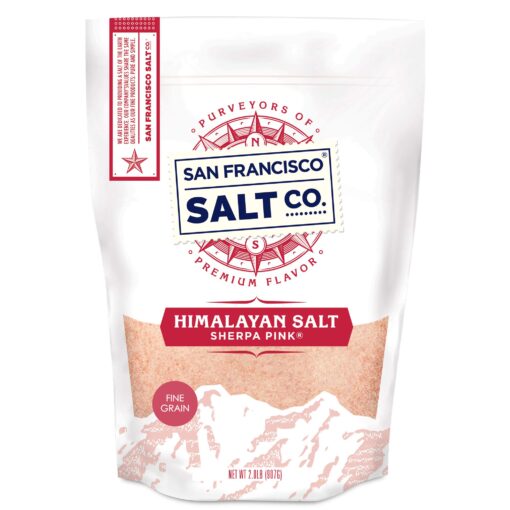 Sherpa Pink Himalayan Salt - 2 lbs. Fine Grain 2 Pound (Pack of 1)