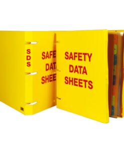 UniKeep Safety Data Sheets (SDS) Binder - 1.0 Ring Capacity, (3 Poly Rings) 7 81WNV8QvMsL