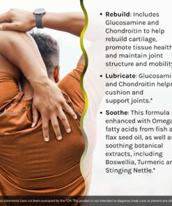 Irwin Naturals 3-in-1 Joint Formula - Powerful Joint Support Supplement with Glucosamine, Chondroitin, Turmeric & Boswellia - 90 Liquid Softgels 10 81WNf3rAAL