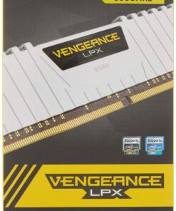 Corsair Vengeance LPX 16GB (2x8GB) 3000MHz C16 DDR4 DRAM Memory Kit - White 16GB Kit (2x8GB) 12 81WOkG1kQRL