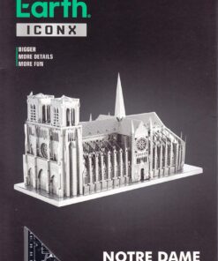 Metal Earth Fascinations Premium Series Notre Dame Cathedral 3D Metal Model Kit 31 81WPvVjT4eL