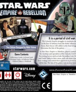 Alternative view of Star Wars Empire Vs. Rebellion Card Game (Base Game) | Fast-Paced Strategy Game for Two Players | Ages 10 and Up| Average Playtime 10+ Minutes | Made by Fantasy Flight Games