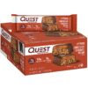 Quest Nutrition Crispy Chocolate Caramel Pecan Hero Protein Bar, 15g Protein, 1g Sugar, 3g Net Carb, Gluten Free, Keto Friendly, 12 Count 12 Count (Pack of 1)