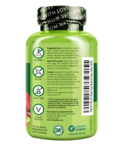Alternative view of NATURELO Whole Food Multivitamin for Men - Vitamins, Minerals, Antioxidants, Organic Extracts - Vegetarian - for Energy, Brain, Heart, Eye Health - 240 Vegan Capsules, 1 Pack 240 Count (Pack of 1)