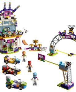 Alternative view of LEGO Friends The Big Race Day 41352 Building Kit, Mini Go Karts and Toy Cars for Girls, Best Gift for Kids (648 Piece) (Discontinued by Manufacturer)