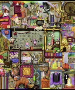 Alternative view of Ravensburger The Craft Cupboard Puzzle 1000 Piece Jigsaw Puzzle for Adults – Every piece is unique, Softclick technology Means Pieces Fit Together Perfectly