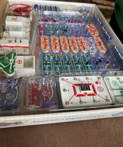 Snap Circuits Pro SC-500 Electronics Exploration Kit | Over 500 Projects | Full Color Project Manual | 75 + Snap Circuits Parts | STEM Educational Toy for Kids 8 + 17 81WTMUywXdL