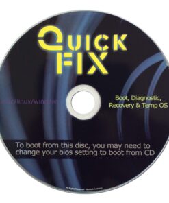 The QUICK FIX PC Operating System, Boots any Computer even without a hard drive 7 81WUfurmovL