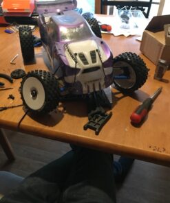 Alternative view of RPM 80185 1 Pair of Blue Rear A-Arms, fits Traxxas Electric 2WD Monster Jam, Rustler, and Stampede