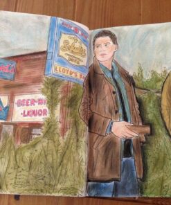 Supernatural: The Official Coloring Book Paperback, Coloring Book 74 81WXMMOw8L