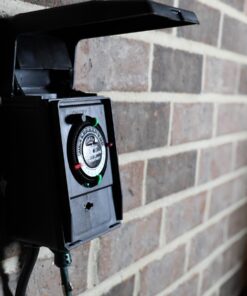 Intermatic P1121 Heavy Duty Outdoor Timer 15 Amp/1 HP for Pumps, Aerators, Heaters, Holiday Decorations and Landscape Lighting , Black 12 81WXQK4UbQL