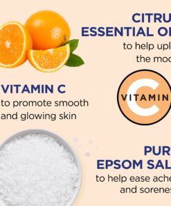 Dr Teal's Pure Epsom Salt Soak, Glow & Radiance with Vitamin C & Citrus Essential Oils, 3 lbs (Packaging May Vary) 11 81WYT2Z43L