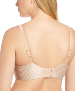 Playtex Women's Secrets All Over Smoothing Full-Figure Underwire Bra US4747 38DD Nude Stripes 9 81Wab STsiL