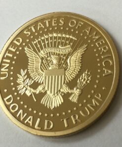 Donald Trump 2016 24kt Gold Plated EAGLE Presidential Commemorative Coin 30mm by Aizics Mint 8 81Wafzxd1TL