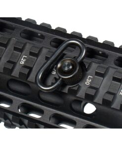 UTG Standard Push Button QD Sling Swivel, 1" Loop , Black 10 81Wb0GRmVEL