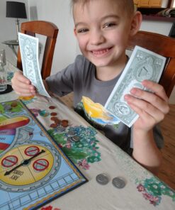Learning Resources Money Bags Coin Value Game - Ages 7+ Fun Games for Kids, Develops Math Skills and Recognition, Educational Play Kids For 2 to 4 Players 40 81Wb8VqmIhL