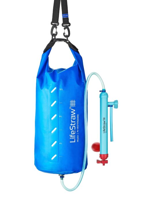 LifeStraw Mission High-Volume Gravity-Fed Water Purifier, 12 L (LSM12)