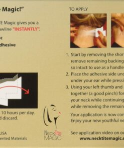 NeckTITE Magic - The Instant Neck Lift 12 Count (Pack of 1) 10 81Wd3y9wCxL