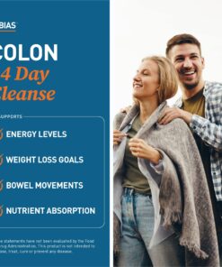 Dr. Tobias Colon 14 Day Cleanse, Advanced Gut Cleanse Detox for Women & Men with Cascara Sagrada, Psyllium Husk & Senna Leaf, Non-GMO Colon Cleanse, 28 Capsules (1-2 Daily) 28 Count (Pack of 1) 26 81WdPdgdBhL