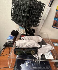 DLP LINK 144 Hz Ultra-Clear HD 4 PACK 3D Active Rechargeable Shutter Glasses for All 3D DLP Projectors - BenQ, Optoma, Dell, Mitsubishi, Samsung, Acer, Vivitek, NEC, Sharp, ViewSonic & Endless Others! 18 81WfW3YabvL