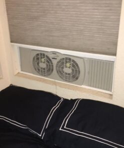 Holmes Window Fan with Twin 6-Inch Reversible Airflow Blades, White 35 81Wfi6KKrL