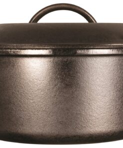 Lodge L8DOLKPLT Cast Iron Dutch Oven with Dual Handles, Pre-Seasoned, 5-Quart,Black 5 Quart 22 81Wg8kdlCuL
