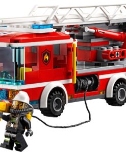 Alternative view of LEGO City Fire Ladder Truck 60107