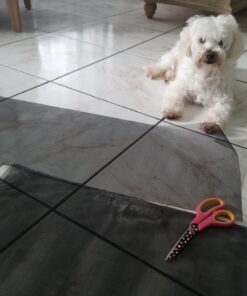 Saint-Gobain ADFORS FCS8555-M 36" x 25' Fiberglass Screen, 25, Charcoal Window Screen 25 81Wh B7MaIL