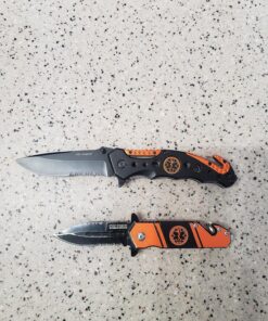 TAC-FORCE Spring Assisted Opening EMT EMS ORANGE Rescue Folding Pocket Knife 27 81WiN9HnQjL