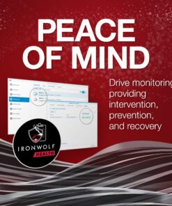 Seagate IronWolf 6TB NAS Internal Hard Drive HDD – 3.5 Inch SATA 6Gb/s 7200 RPM 256MB Cache for RAID Network Attached Storage (ST6000VN0033) 16 81Wj78j3Y9L