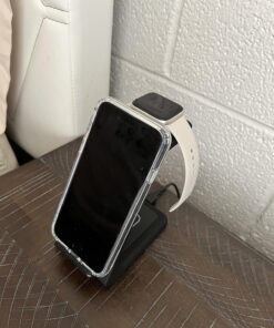 Wireless Charging Stand, GEEKERA 3 in 1 Wireless Charger Dock Station for iPhone 15 14 13 12 11 Pro Max Plus XR XS 8 Plus, Apple Watch Ultra/9/SE/8/7/6/5/4/3/2, AirPods Pro/3 Black 35 81WjOBsex9L