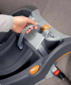 Chicco Keyfit Infant Car Seat and Base with Car Seat, Lilla SuperCinch LATCH Installation 28 81WkFNOOtGL