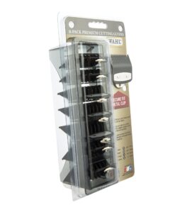 Wahl Professional Premium Black Cutting Guides #3171-500 - 1/8" to 1" - Fits All Full Size Wahl Clippers (Excludes Detachable Blade Clippers) 8 Pack 31 81WkTpVpz0L