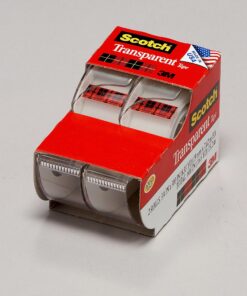 Scotch Transparent Tape, 2 Rolls, 3/4 in x 250 in (2157SS) 24 81WksYpm0AL