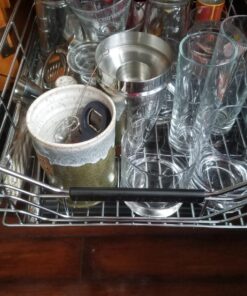 Seville Classics Chrome Wire Sliding Storage Drawer 13 81Wmx70fsL