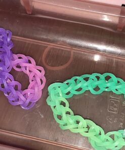 Rainbow Loom® Jelly Collection: Chameleon Mix Rubber Bands with 24 C-Clips (600 Count) 9 81WnM09fnRL