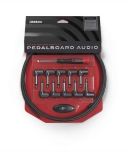 D'Addario Accessories PW-GPKIT-10 DIY Solderless Pedalboard Kit, 10 feet, 10 plugs Cable Kit 15 81WnifxBVxL
