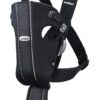 BABYBJORN Baby Carrier Original - Black, Cotton 48 81Wno3cswsL