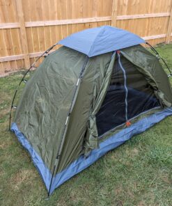 Night Cat Upgraded Backpacking Tents 1 2 Persons Easy Clip Setup Camping Tent Adults Scouts Heavy Rainproof Compact Lightweight Army Green 1 Person(7x3.8x3.8ft) 66 81WpQ4ZWWmL