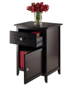Winsome Eugene Accent Table, 18.9 inches, Espresso 36 81WpRMguCiL