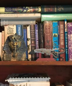 BladesUSA PK-2235 Fantasy Dragon Knife with Wood Display Stand, Silver, 7.5" 15 81WqCqii3LL