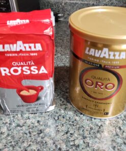 Lavazza Qualita Rossa Ground Coffee Blend, Medium Roast, 8.8-Ounce Bag Caffe Ground Espresso 8.8 Ounce (Pack of 1) 24 81WrGXrAOuL