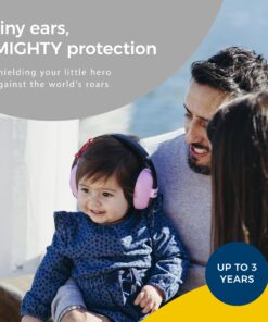 Alternative view of Baby Banz Earmuffs Infant Hearing Protection – Ages 0-2+ Years – The Best Earmuffs for Babies & Toddlers – Industry Leading Noise Reduction Rating – Soft & Comfortable – Baby Ear Protection Pink