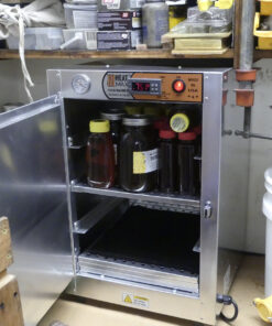 HeatMax 16x16x24 SMALL Hot Box Food Warmer-- The Original and the best -- with an Interior usable shelf space of 13 x 15.5 inch. For HALF SIZE disposable pans, BBQ, Pizza, any hot food 18 81WsDGTb3GL