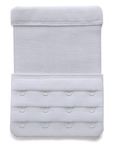 YARBAR Women's Bra Extenders 4 Hook / 3 Hook / 5 Hook / 2 Hook Comfortable Stretchy Bra Extension Strap Black, White, Beige, 3/4 Inch Spacing 12 81WtU 080AL