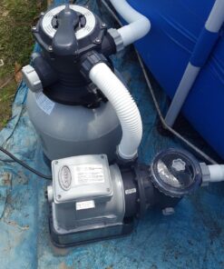 Intex Krystal Clear Sand Filter Pump for Above Ground Pools, 12-inch, 110-120V with GFCI 12 in Pump only 60 81WuGE9wpL