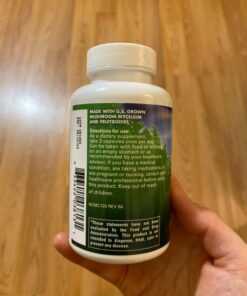 Host Defense, MyCommunity Capsules, Advanced Immune Support, Mushroom Supplement with Lion’s Mane and Reishi, Unflavored, 120 120 Count (Pack of 1) Standard Packaging 32 81WuRWOwZ L