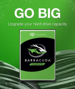 Seagate BarraCuda 2TB Internal Hard Drive HDD – 3.5 Inch SATA 6 Gb/s 7200 RPM 64MB Cache for Computer Desktop PC Laptop (ST2000DM006) 31 81WueVKTzuL 1